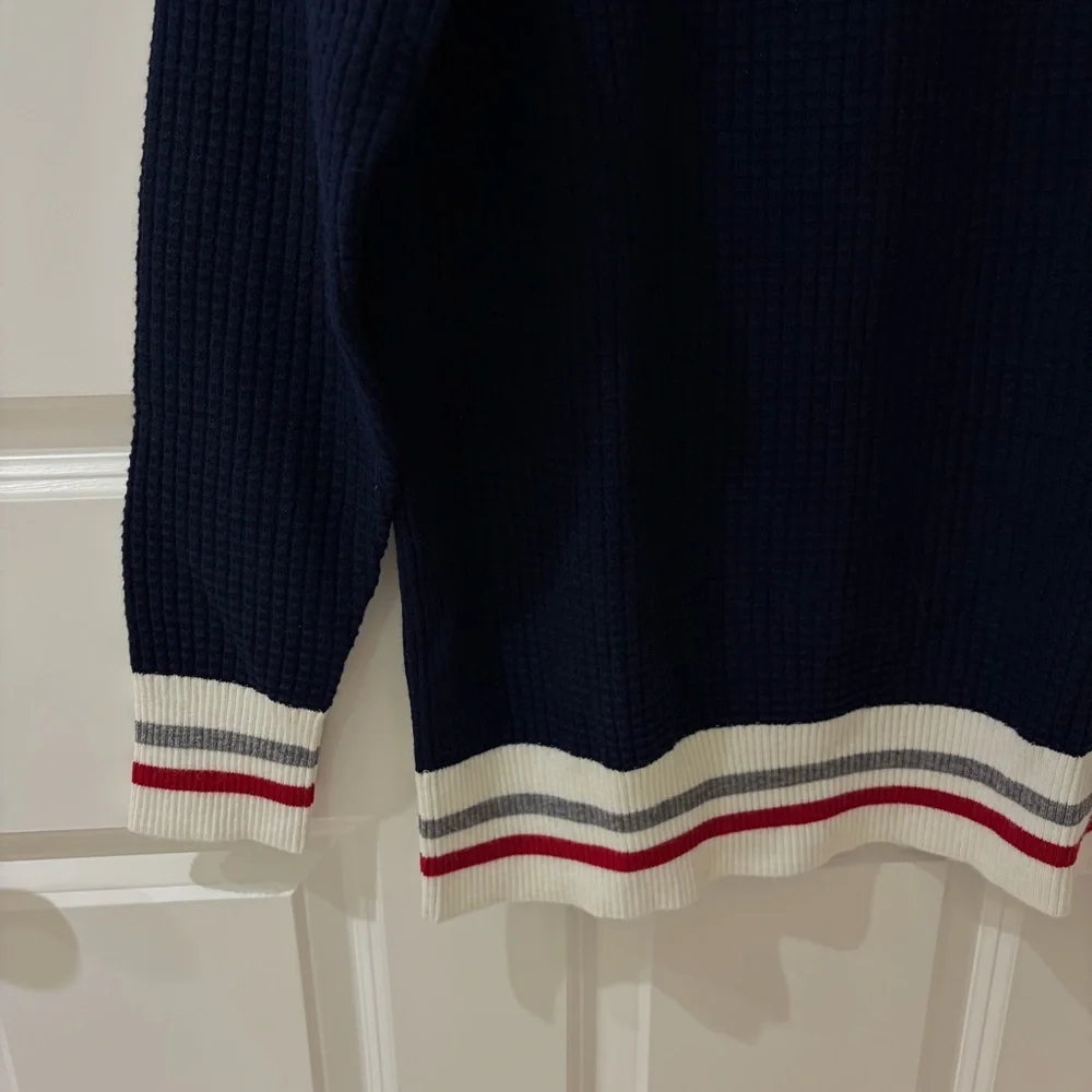 MONCLER Gamme Bleu Navy Crew Neck Sweater XL - Picture 2 of 8